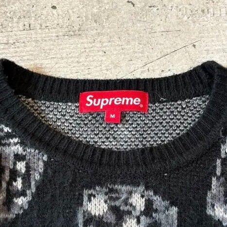 SUPREME / シュプリーム 22FW ダイス柄 ニットセーター サイズM - メルカリ