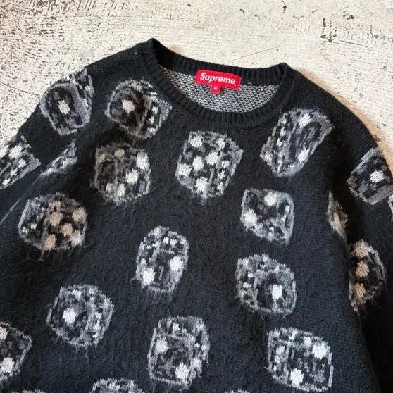 SUPREME / シュプリーム 22FW ダイス柄 ニットセーター サイズM - メルカリ