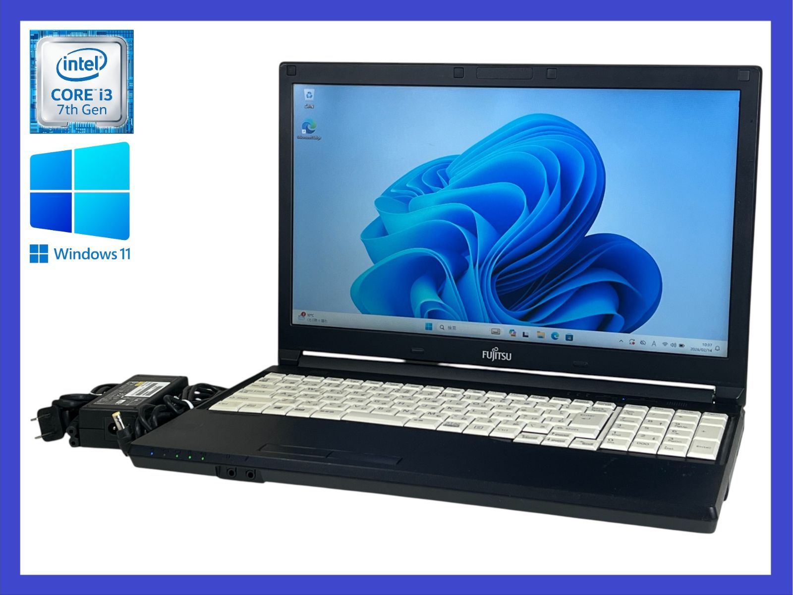 ☆Fujitsu Lifebook A577&frasl;PX 高性能CPU i3-7100U(第7世代