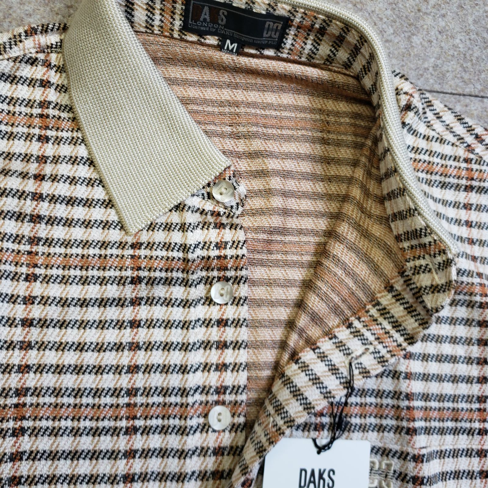 DAKS ダックス ポケット 天竺 半袖 DAKS LONDON 半袖ポロシャツ 
