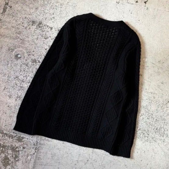 SUPREME / シュプリーム 16FW ケーブルニットカーディガン サイズM