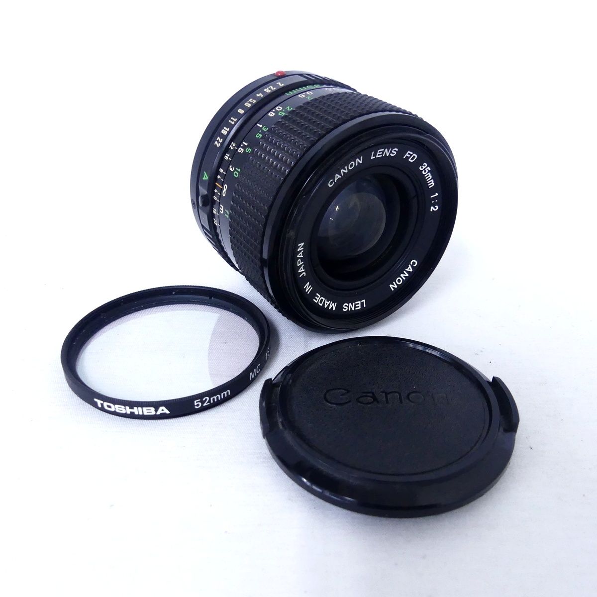 CANON LENS キヤノン FD 35mm 1:2 f2 マニュアルフォーカス カメラ