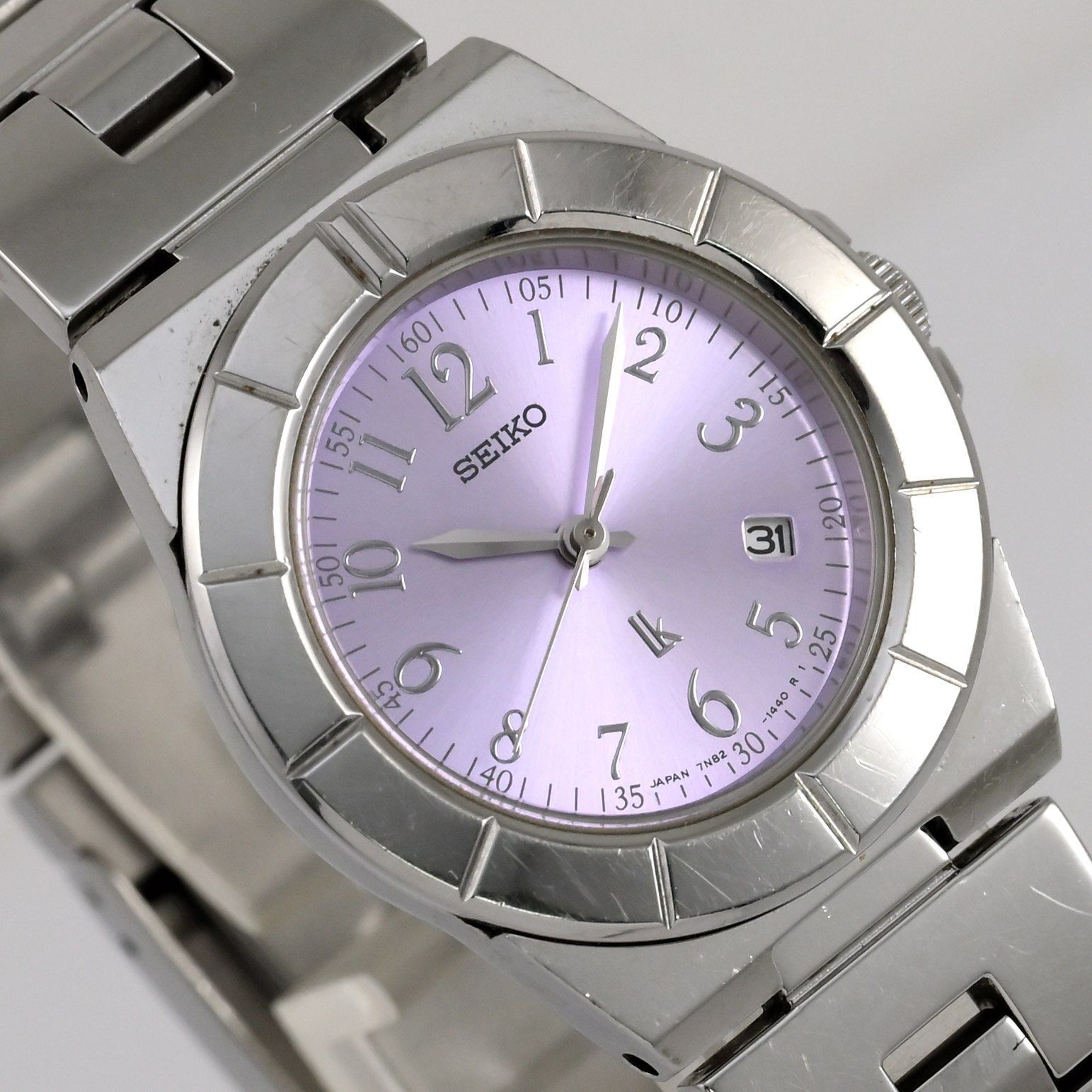 稼働品】セイコールキア SEIKO LUKIA SSVK017 女性用腕時計 クォーツ 