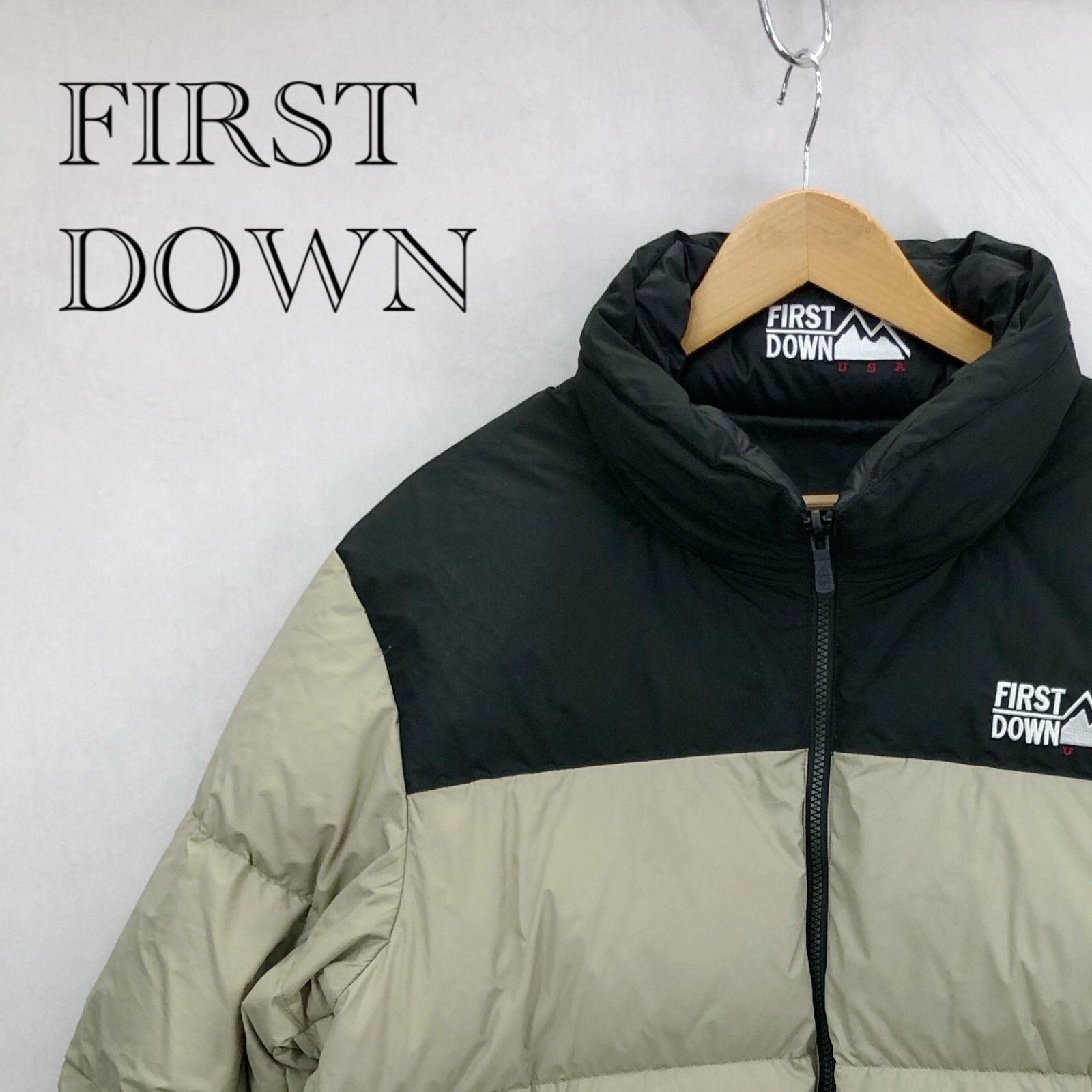 FIRST DOWN ファーストダウン USA バブルダウンジャケット F542001 
