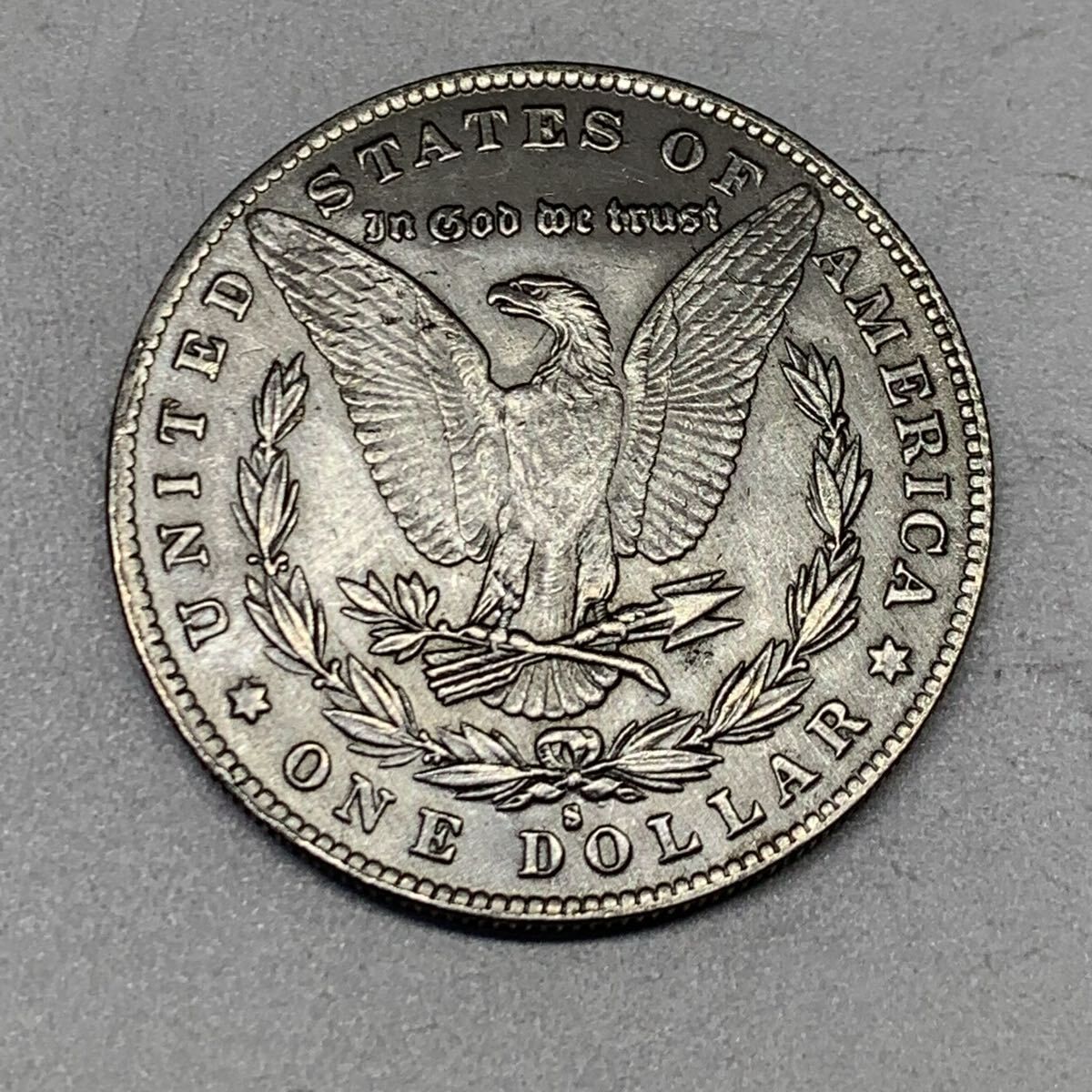 銀貨 1ドル 1881年 モルガン銀貨 イーグル アメリカ 硬貨 古銭 貿易銀