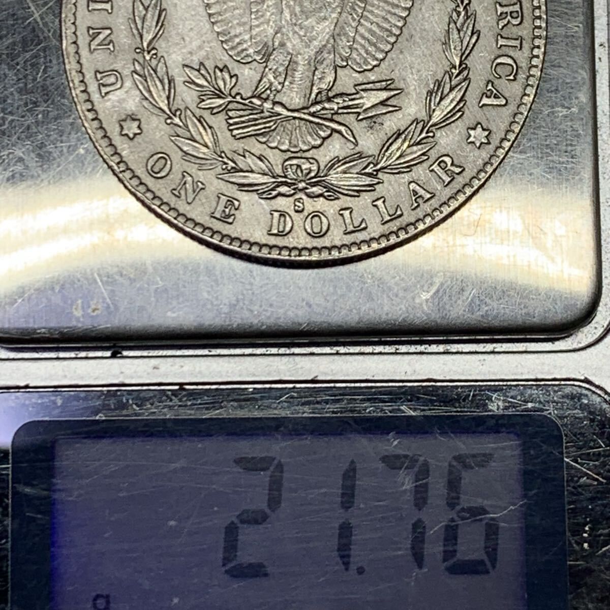 銀貨 1ドル 1881年 モルガン銀貨 イーグル アメリカ 硬貨 古銭 貿易銀