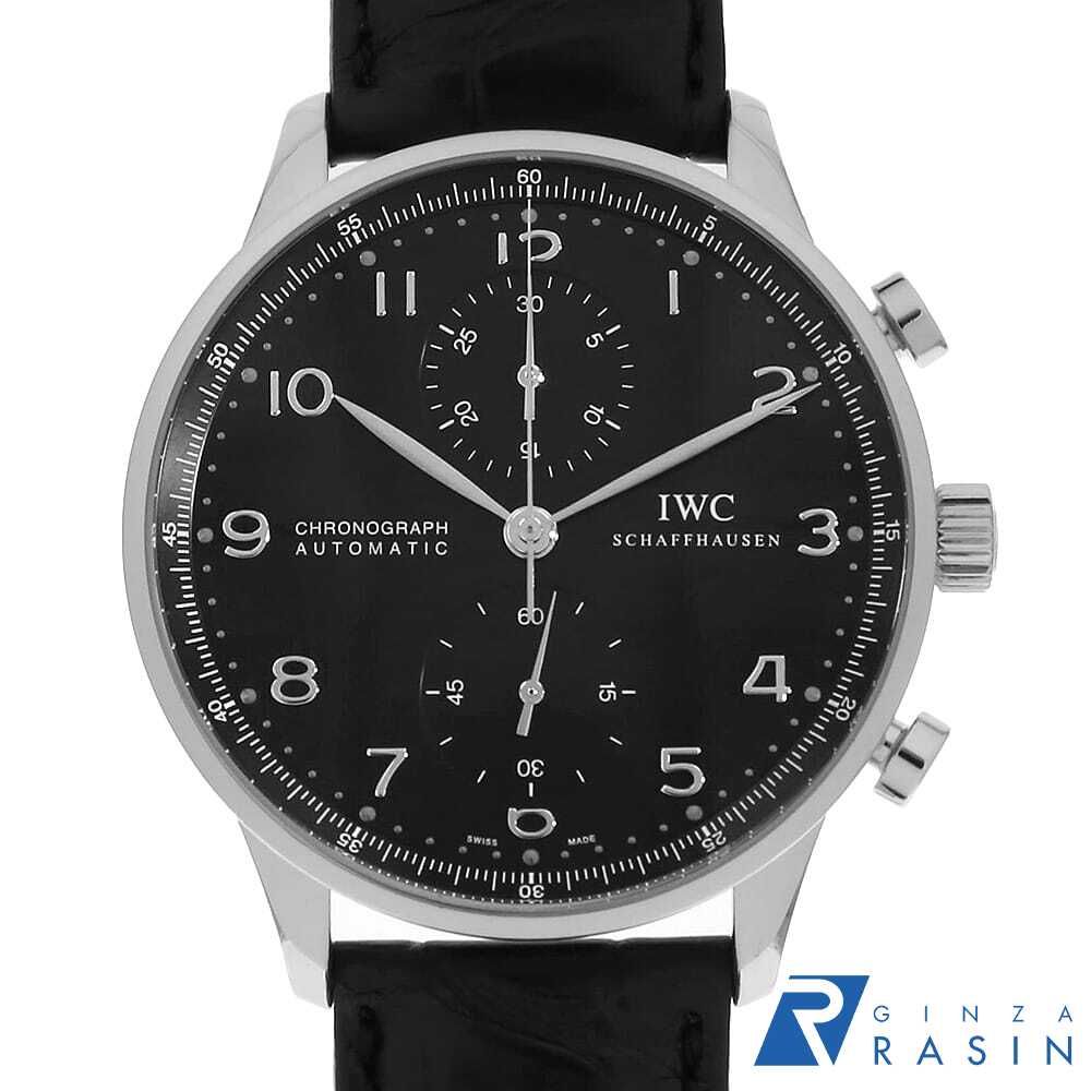 IWC IW371438 ポルトギーゼ クロノグラフ | - 中古品 黒文字盤