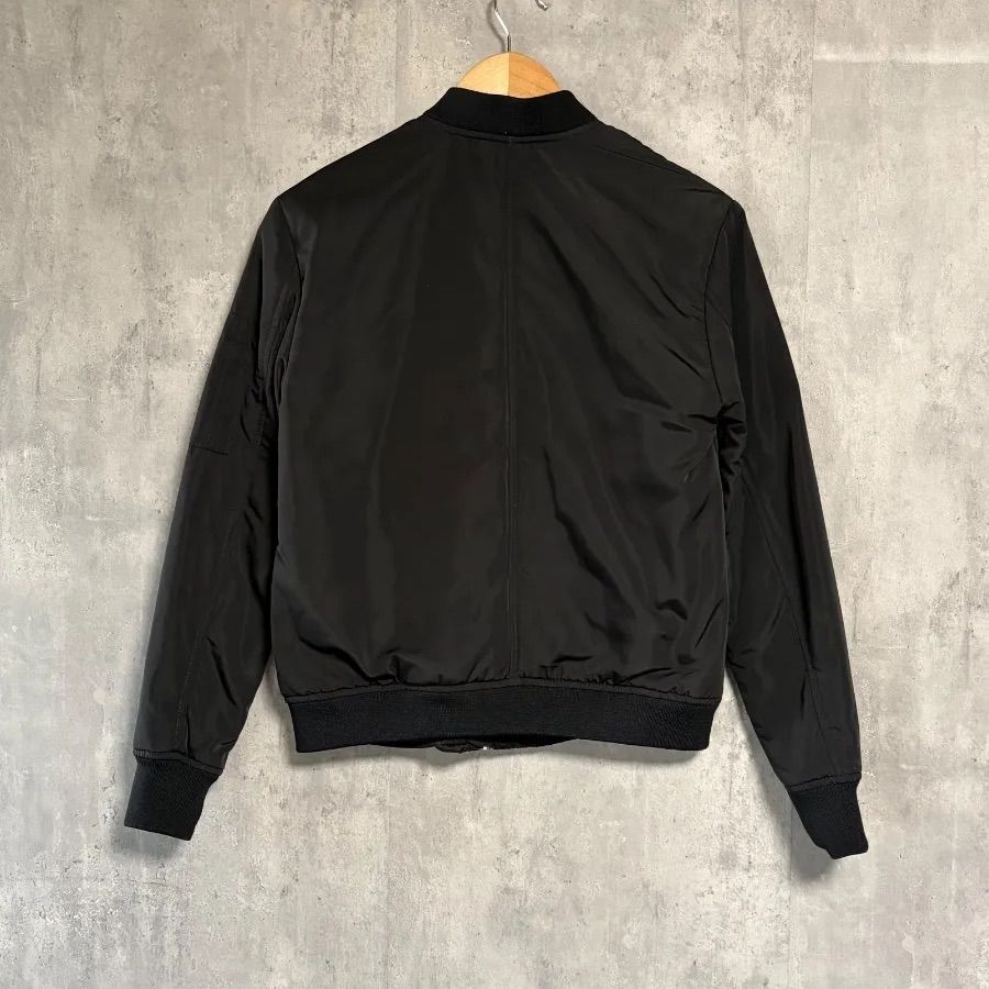 ZARA ザラ MA-1 ブルゾン ボンバージャケット 黒 XS ブラック trf