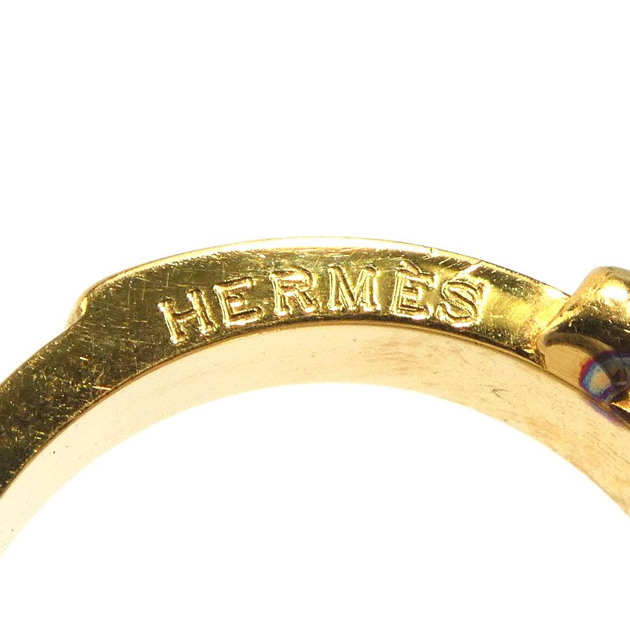 エルメス HERMES スカーフリング ベルトモチーフ - メルカリ