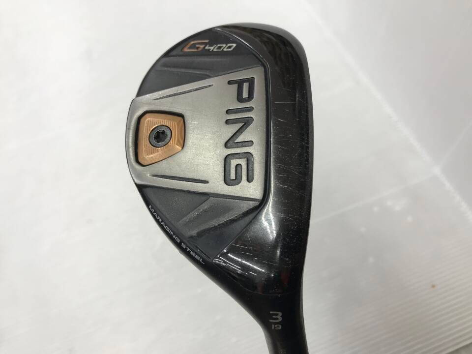 ピン G400 19度 TOUR 173-85 Sフレックス ユーティリティ 中古 ゴルフ
