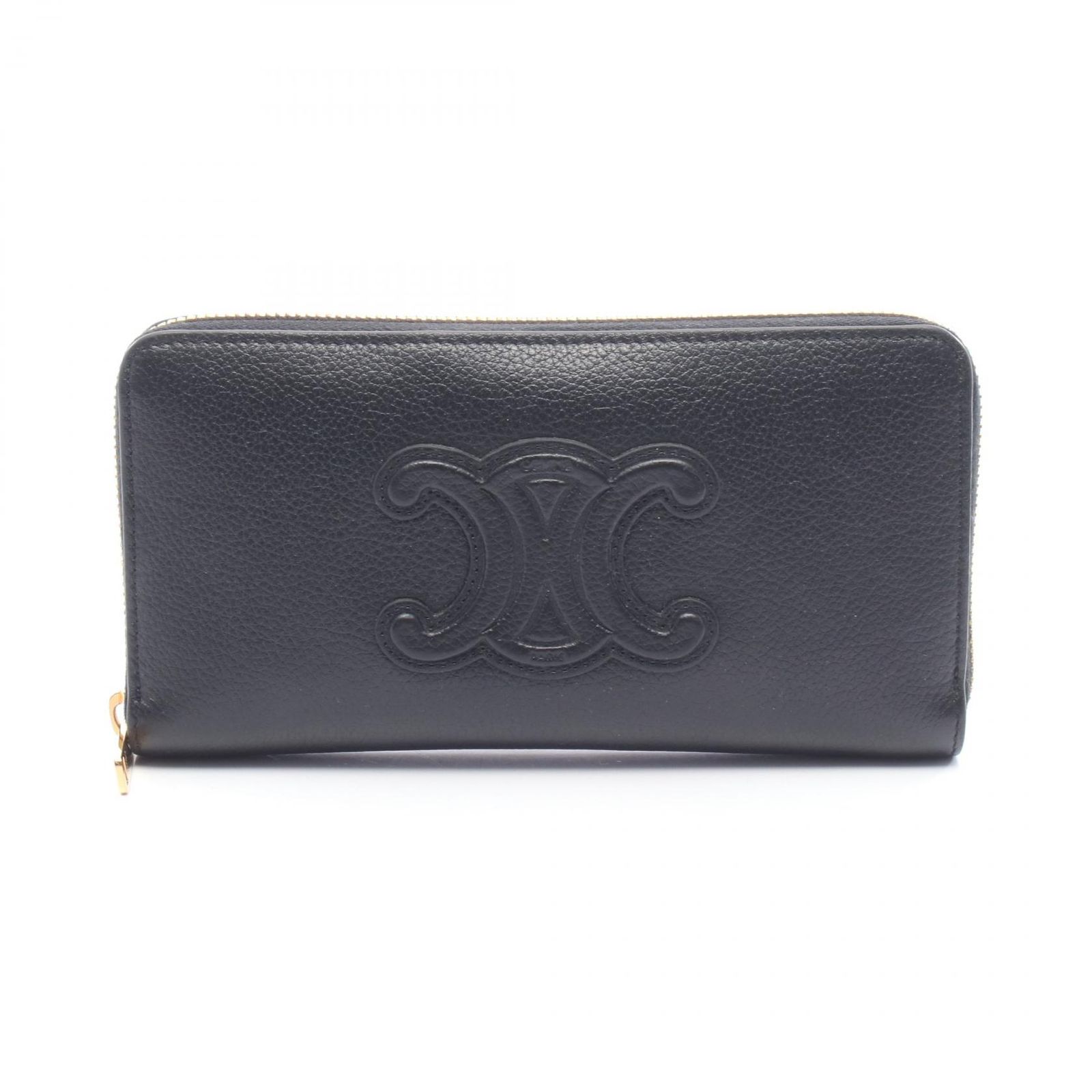 セリーヌ CELINE ラウンド長財布 トリオンフ ラージ ジップウォレット 