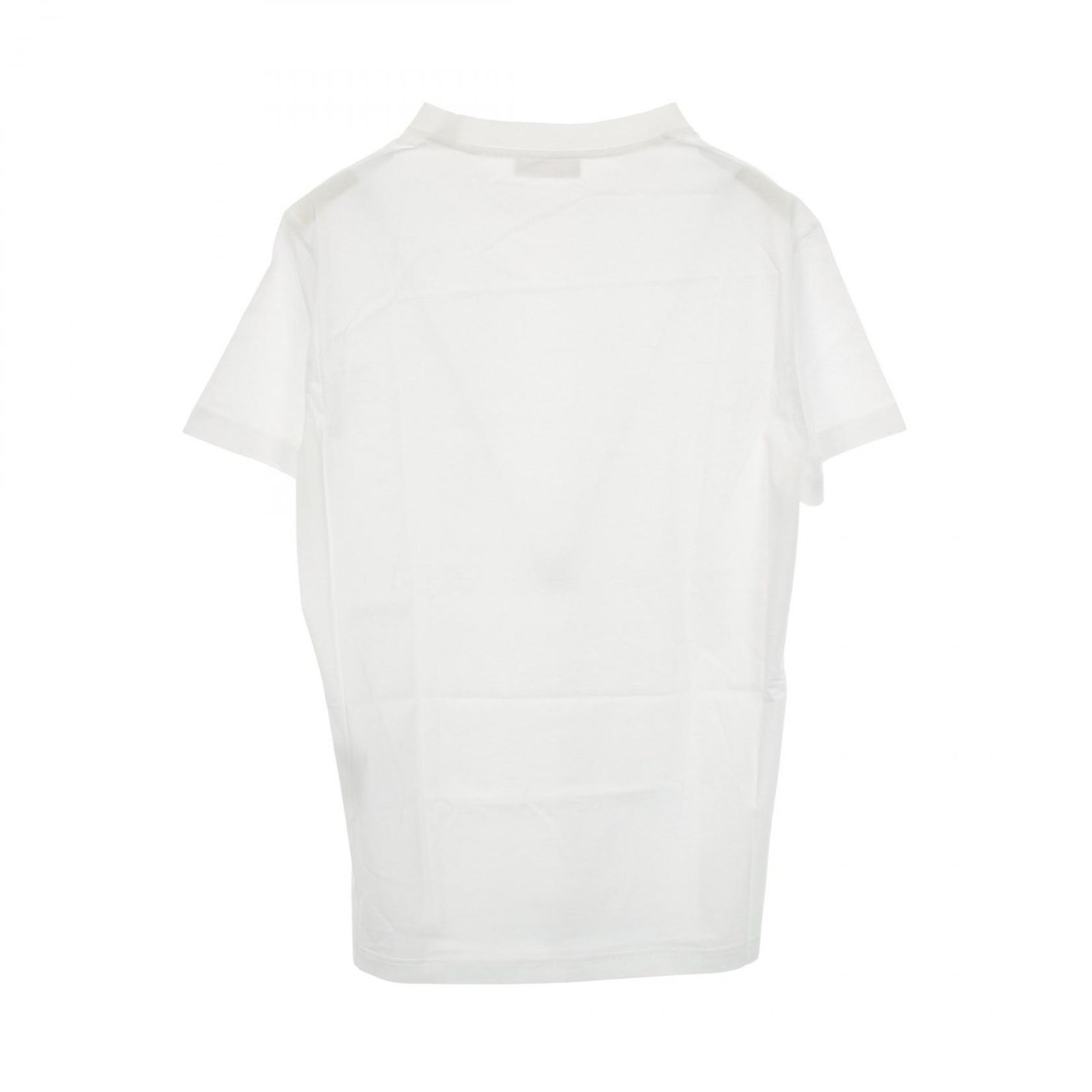 プラダ PRADA 半袖Tシャツ ホワイト コットン Tシャツ メンズ Used A 