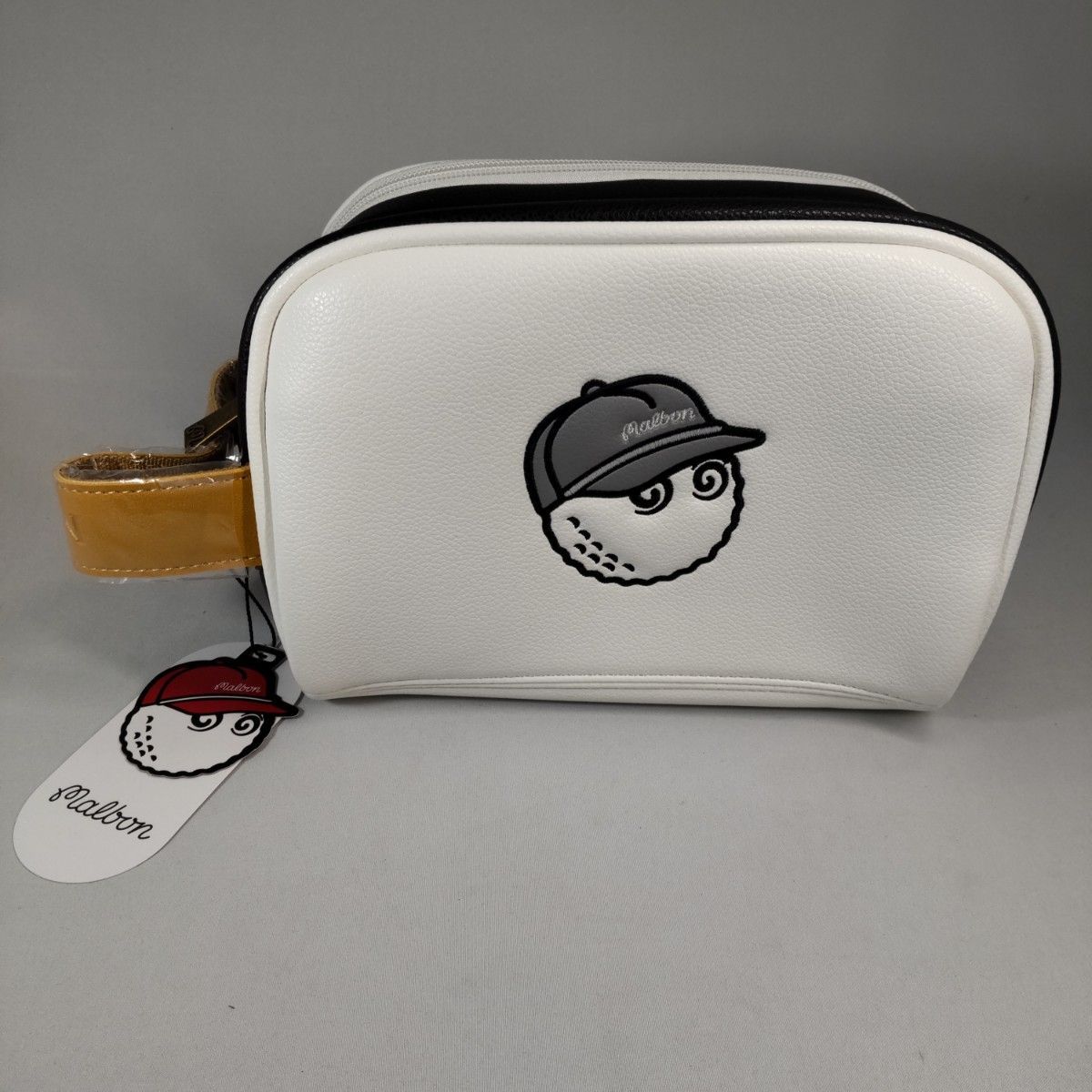 MALBON GOLF マルボンゴルフ カートバッグ ホワイト 未使用品 湘南台店 