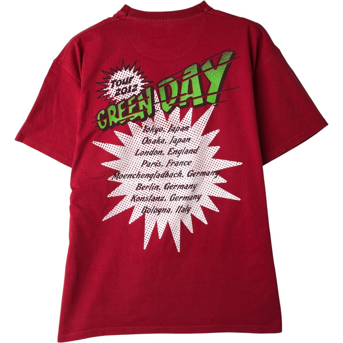 古着 フルーツオブザルーム FRUIT OF THE LOOM Green Day グリーンデイ バンドTシャツ バンT メンズL相当/eaa612283