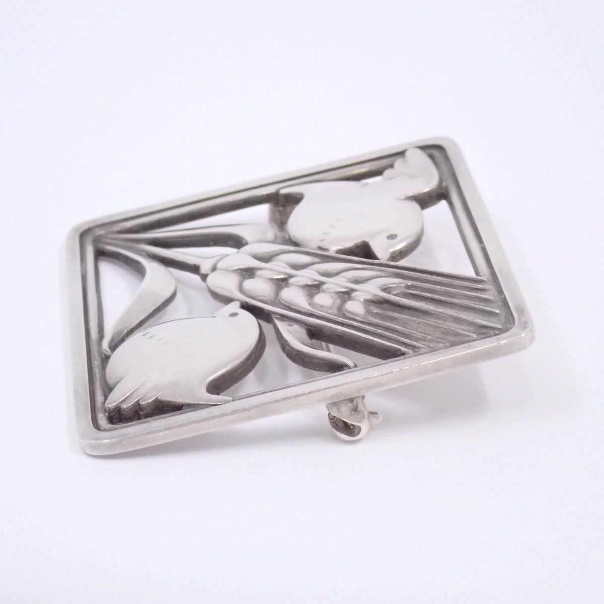 GEORG JENSEN ジョージジェンセン 250 バード 小鳥 麦 ブローチ