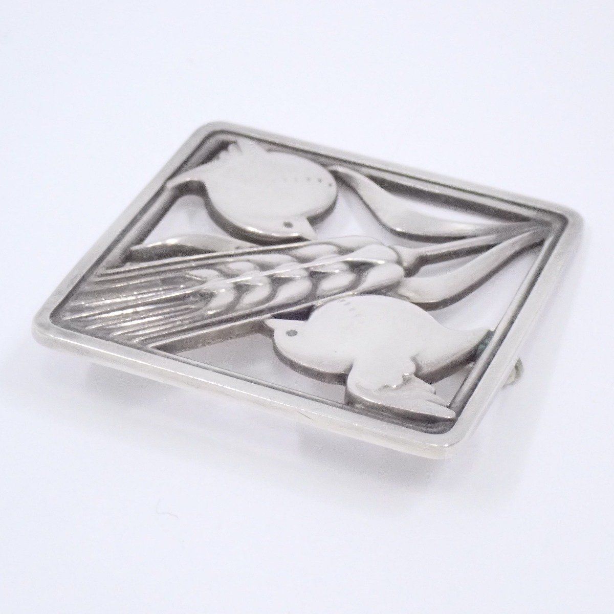 GEORG JENSEN ジョージジェンセン 250 バード 小鳥 麦 ブローチ