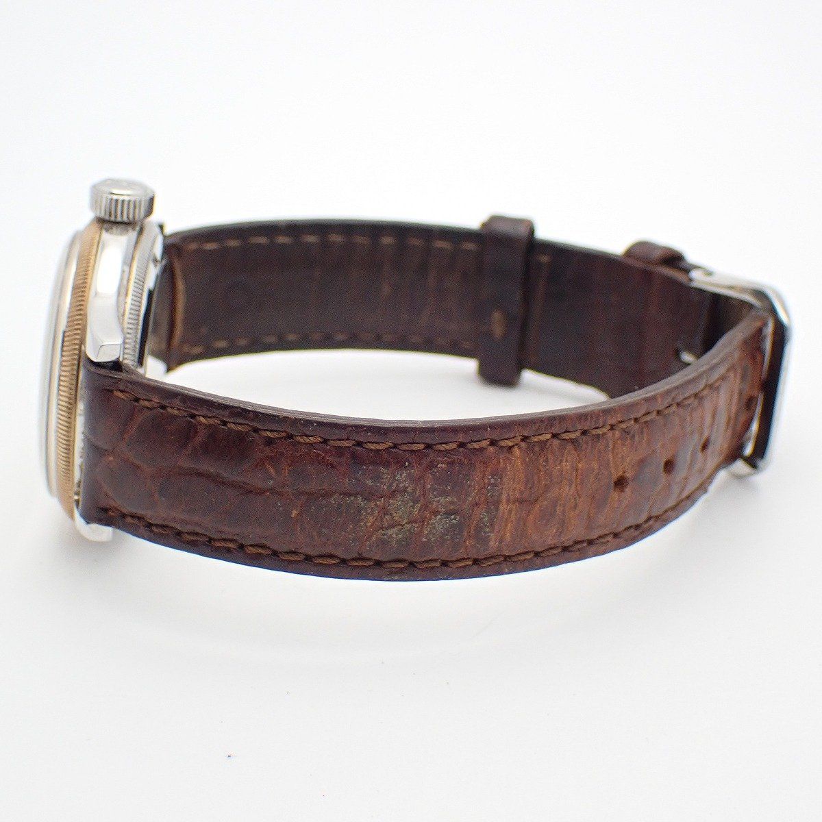  オリス ビッグクラウン ポインターデイト 自動巻き ボーイズ 腕時計 アイボリー文字盤 純正革ベルト 7462 いおき質店 数量限定 自動巻き時計 腕時計(アナログ)