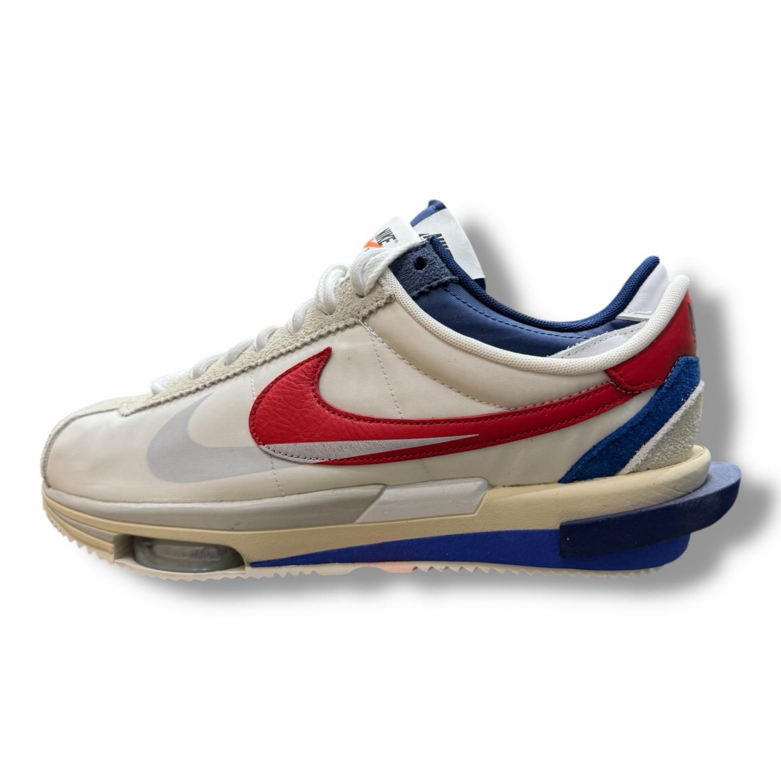 未使用 NIKE × Sacai Zoom Cortez University Red ズーム コルテッツ 