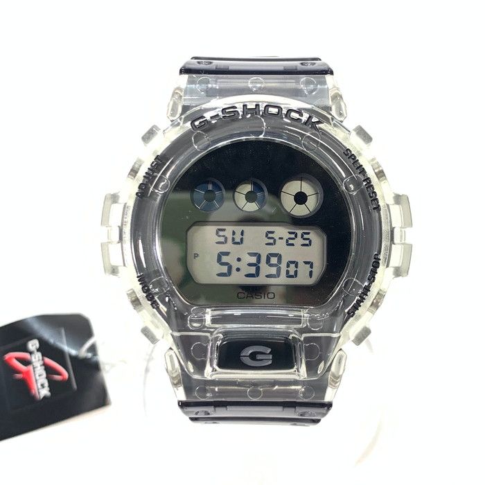 G-SHOCK ジーショック DW-6900SK-1DR スケルトン 腕時計 ブランド 178-260214-gm-39-fuz