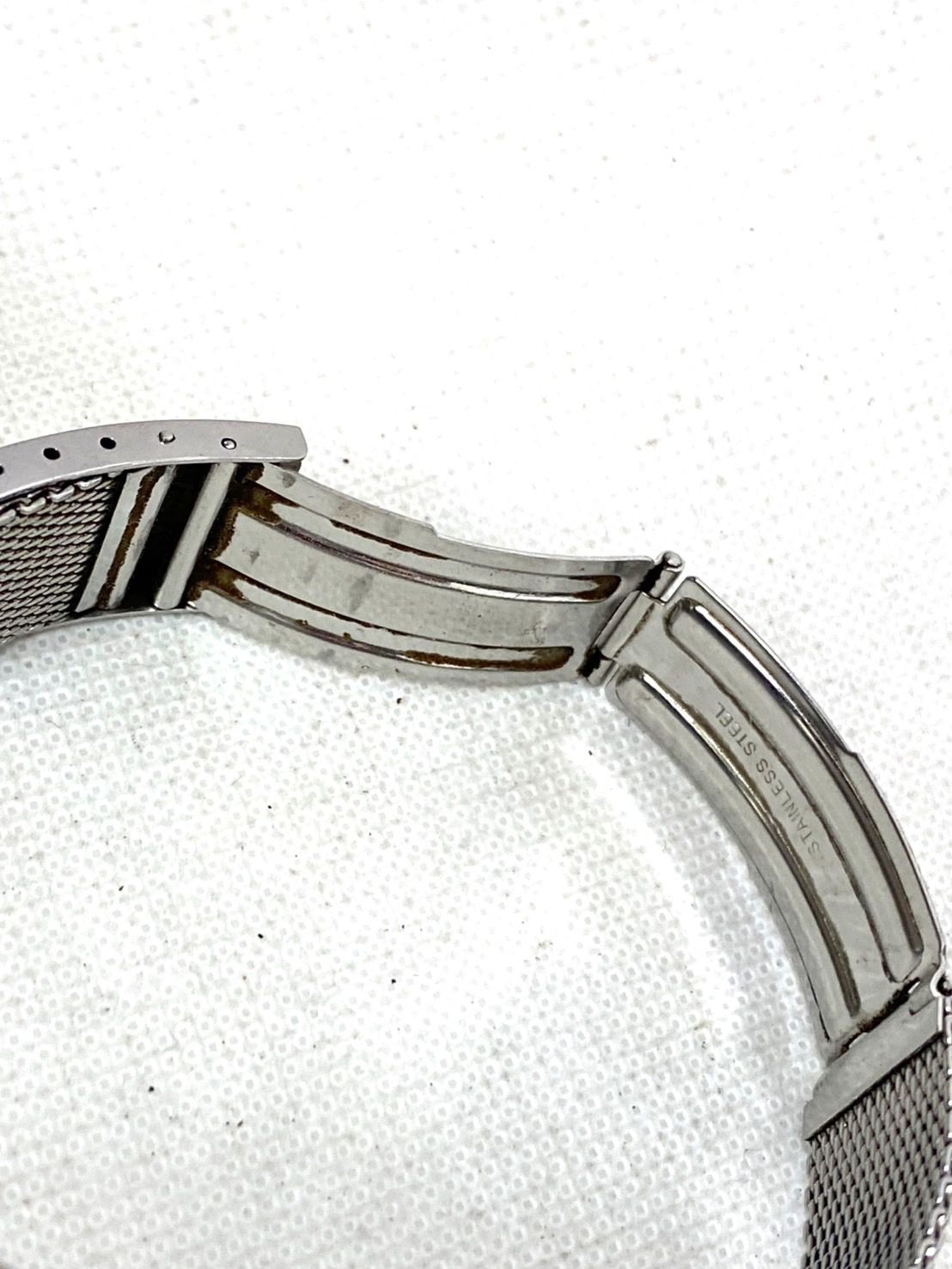 デイト シルバー文字盤