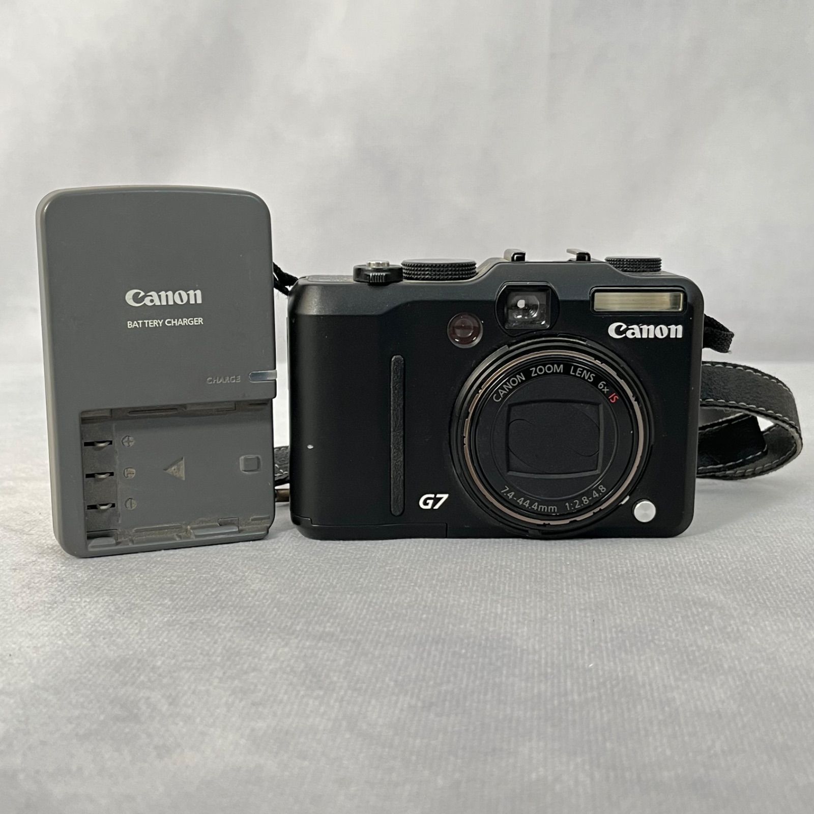 管2602-117】CANON キヤノン PowerShot G7 ブラック コンパクト 