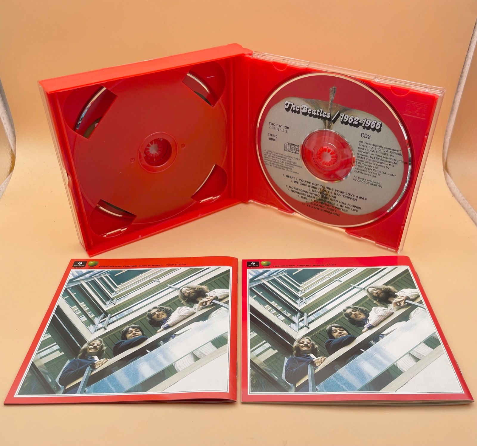 ザ・ビートルズ CD 2枚セット ベスト・アルバム BEST 1962年~1966年 