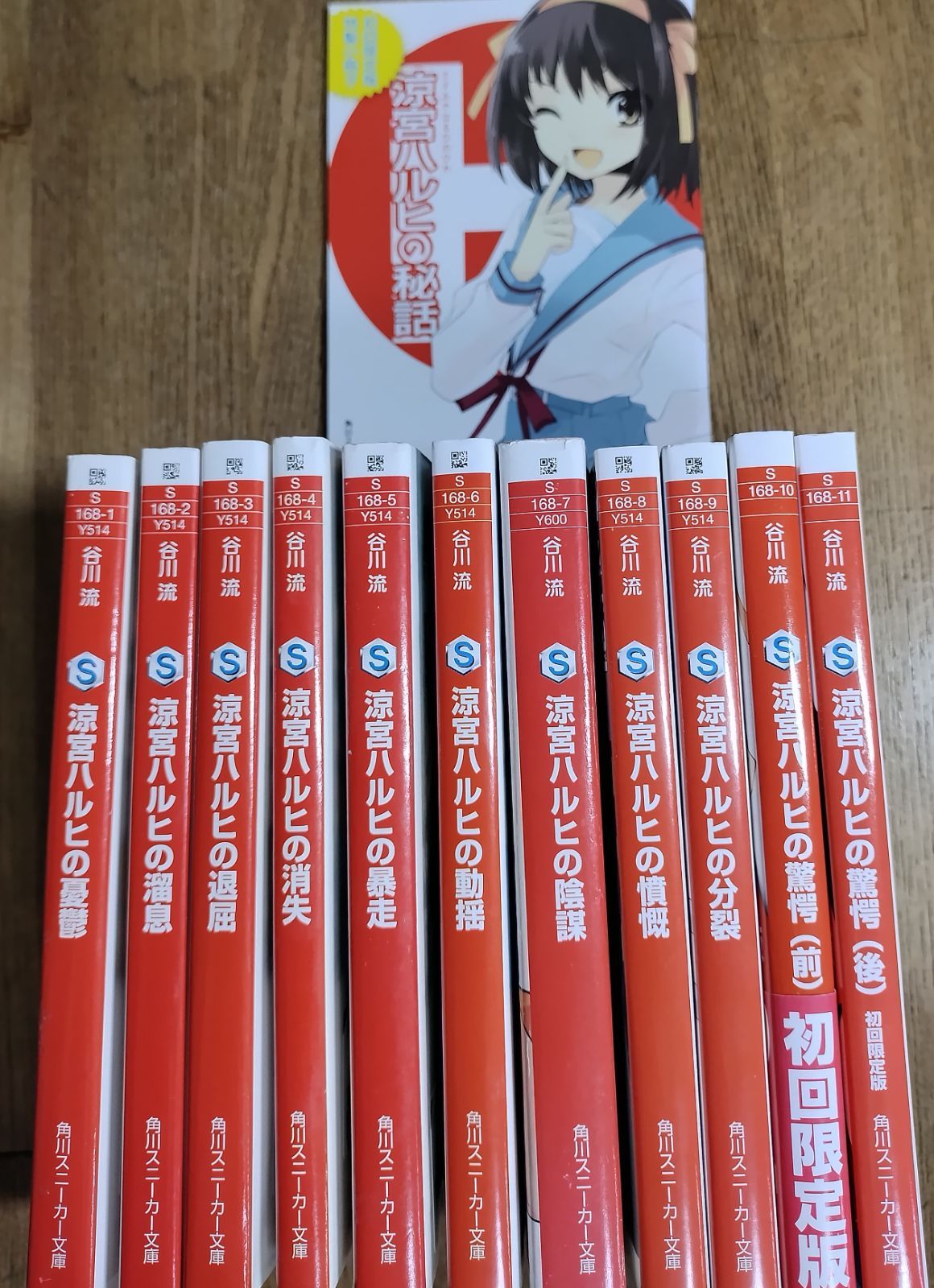 涼宮ハルヒシリーズ 角川文庫版 11冊セット - メルカリ