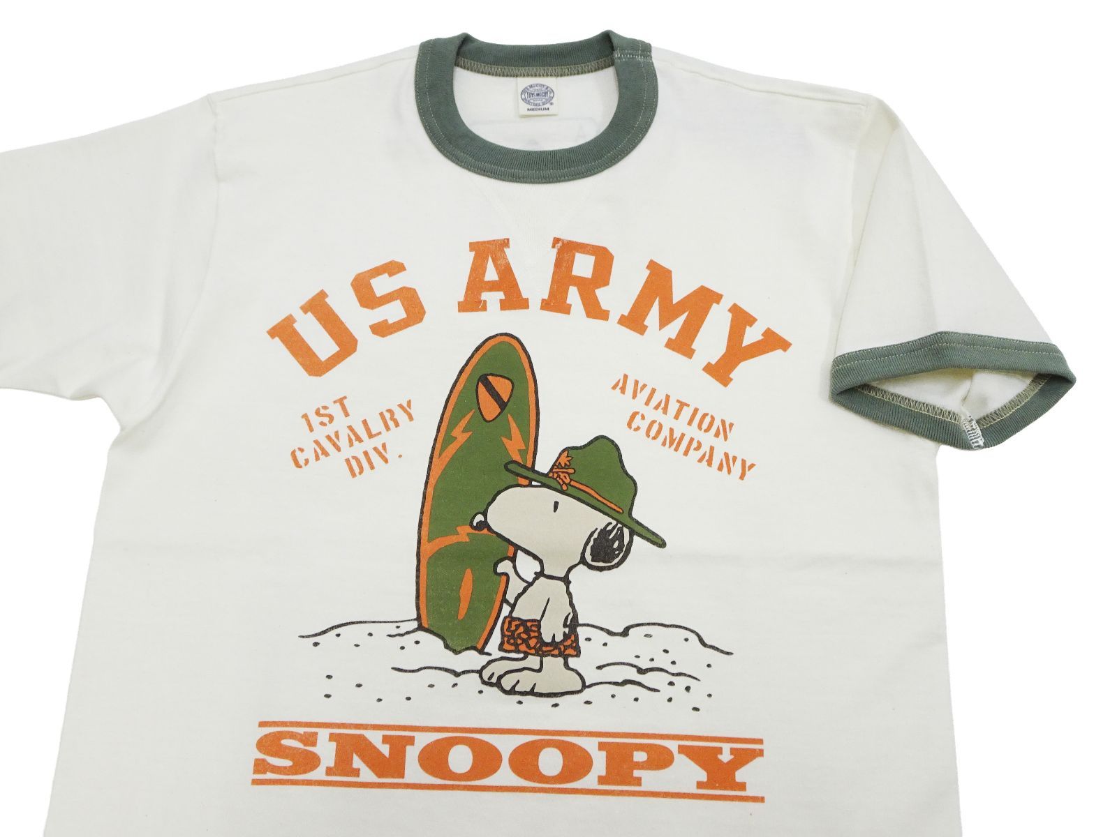 トイズマッコイ スヌーピー Tシャツ Toys McCoy PEANUTS TEE SNOOPY