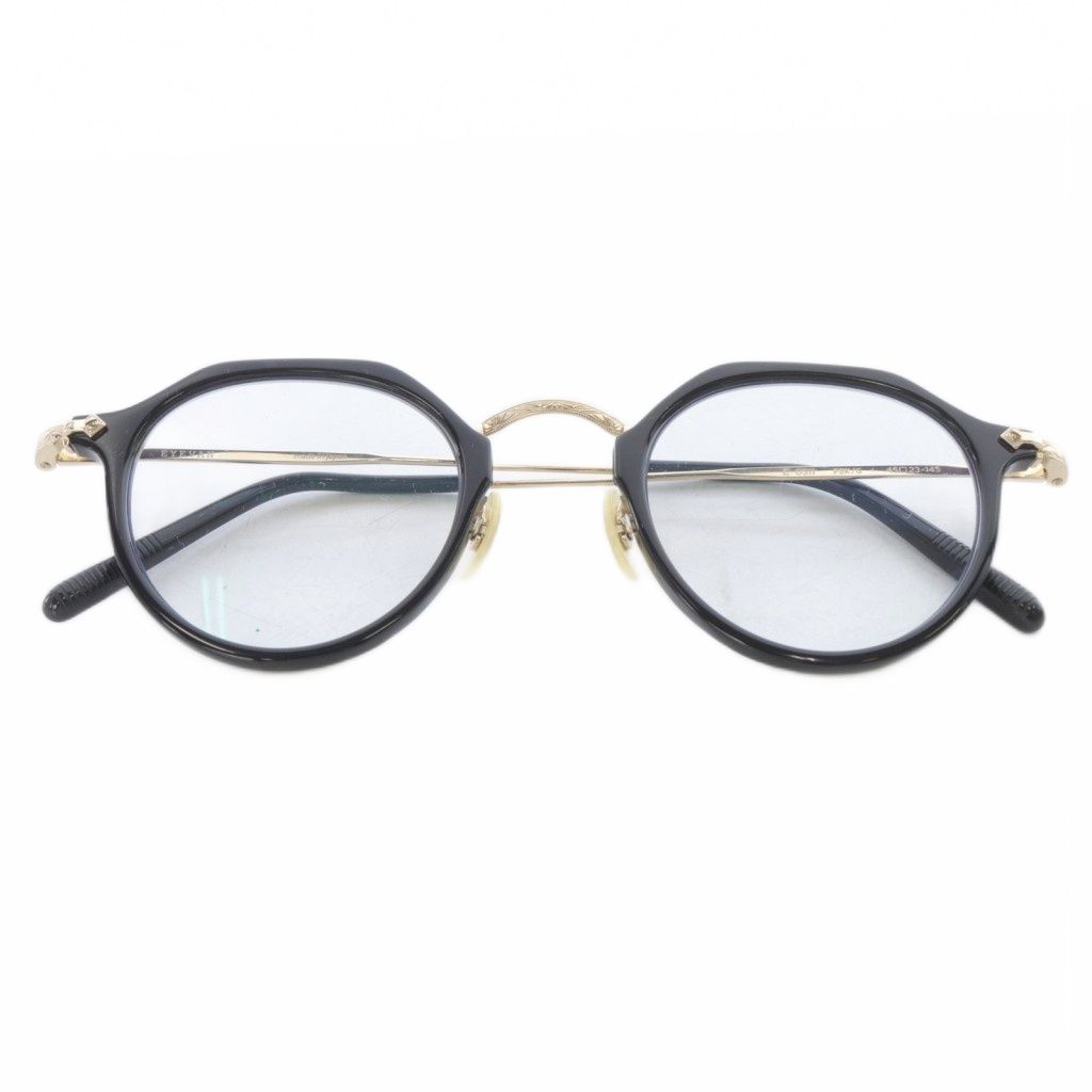 アイヴァン EYEVAN メガネ 眼鏡 45□23-145 黒 EYEVAN メガネ CONNER PBK 46□23-145 アイヴァン | メガネや