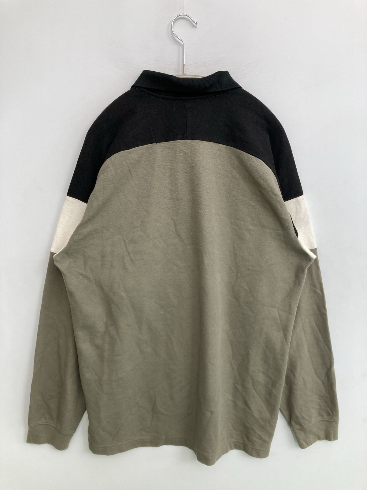 IZOD ポロシャツ L カーキ