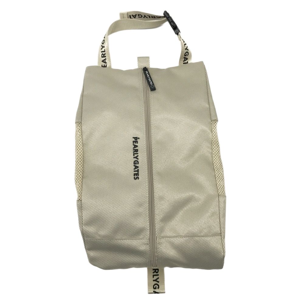 PEARLY GATES パーリーゲイツ シューズケース ニコちゃん ベージュ系 240101629237 ゴルフウェア ストスト