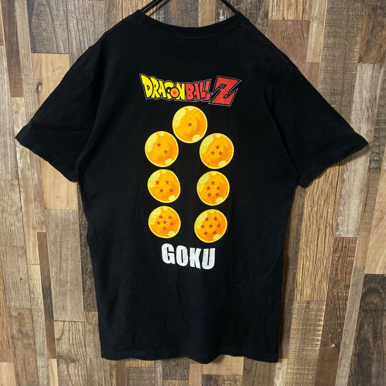 M ドラゴンボール 孫悟空 スーパーサイヤ人 ビッグプリント キャラT 