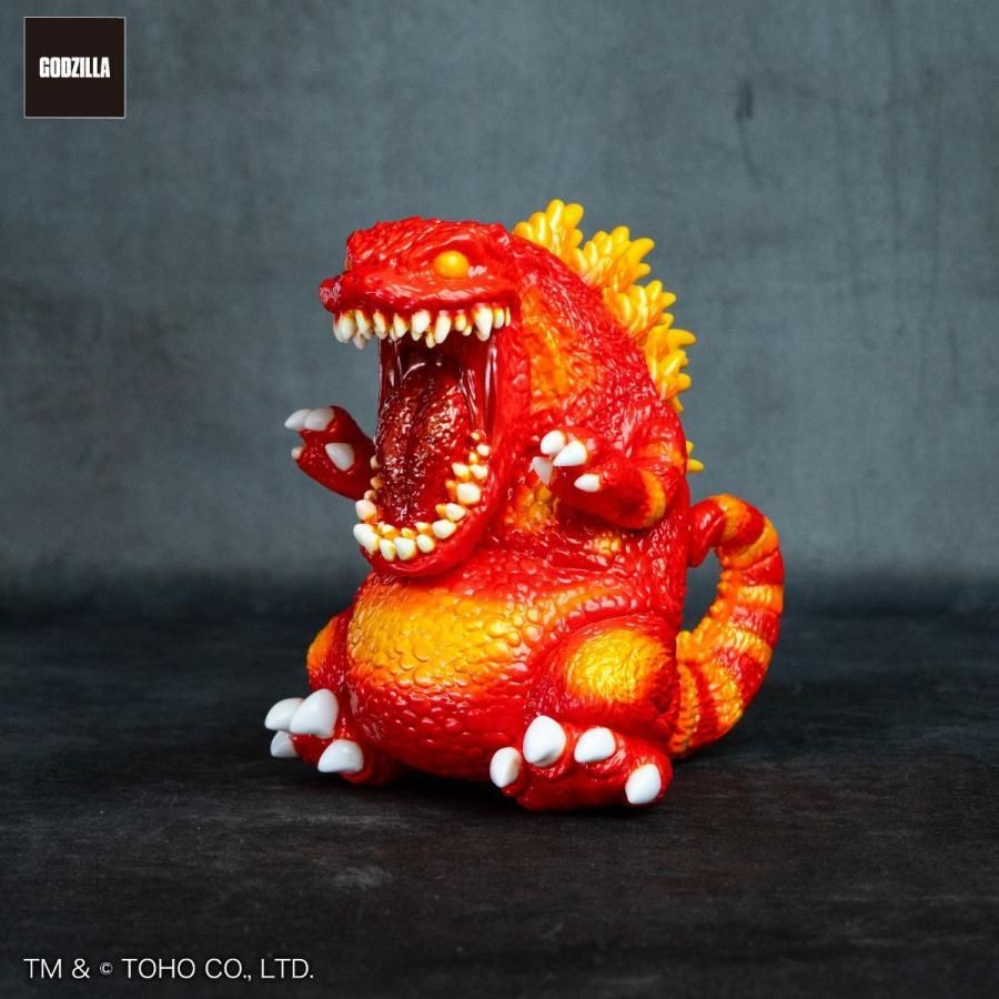 新品】GVA-BC ゴジラ1995レッド(KAGEMARU) ゴジラバイナルアート
