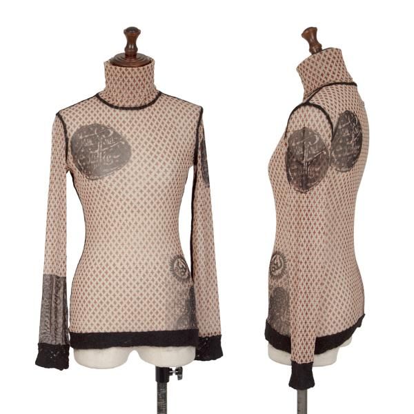ジャンポールゴルチエ ファムJean Paul GAULTIER FEMME 総柄プリント 