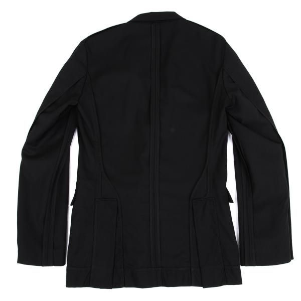 クリスヴァンアッシュKRIS VAN ASSCHE ウールギャバインサイドアウト 
