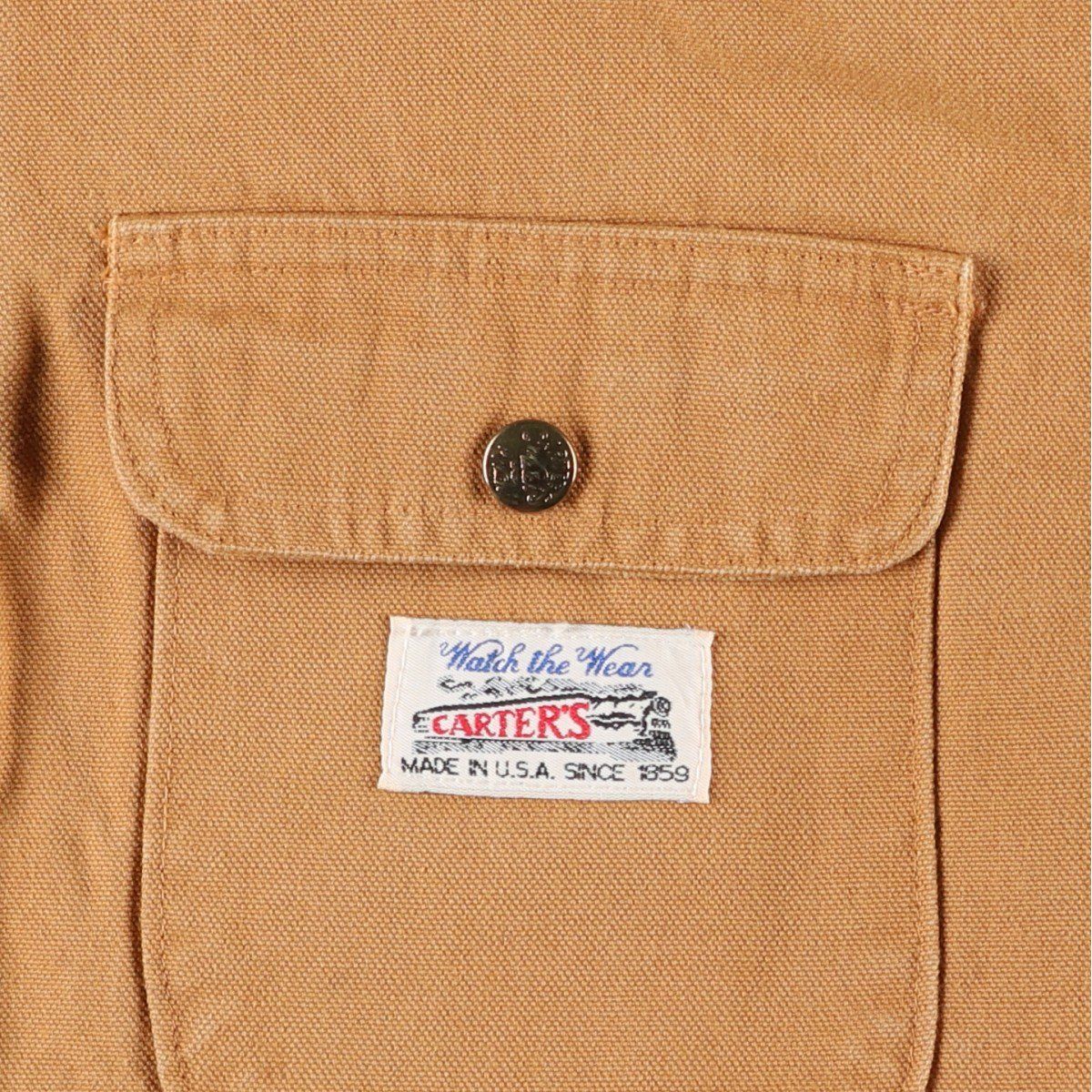 古着 70~80年代 カーターズ Carter's ダックカバーオール USA製 メンズ