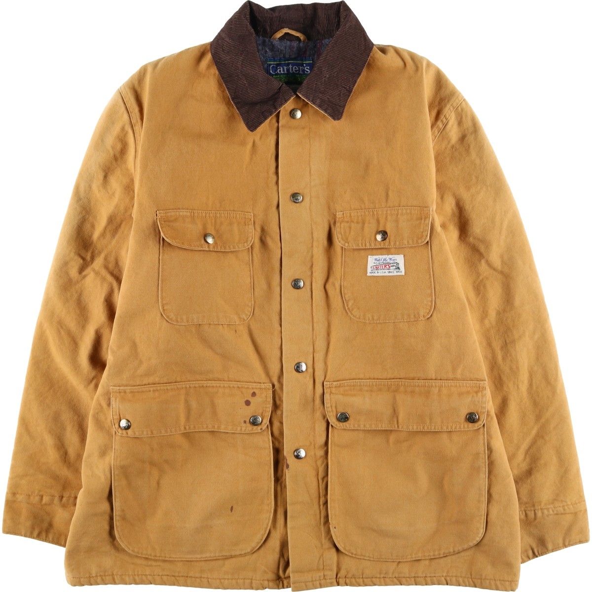 古着 70~80年代 カーターズ Carter's ダックカバーオール USA製 メンズXL相当 ヴィンテージ/eaa613357 古着 70~80年代 カーターズ Carter's ダックカバーオール USA製 メンズ