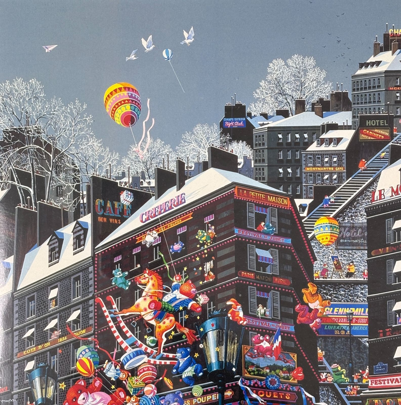 計2点 ヒロヤマガタ ポスター 絵画 額装 真作【☆n-19】 - メルカリ