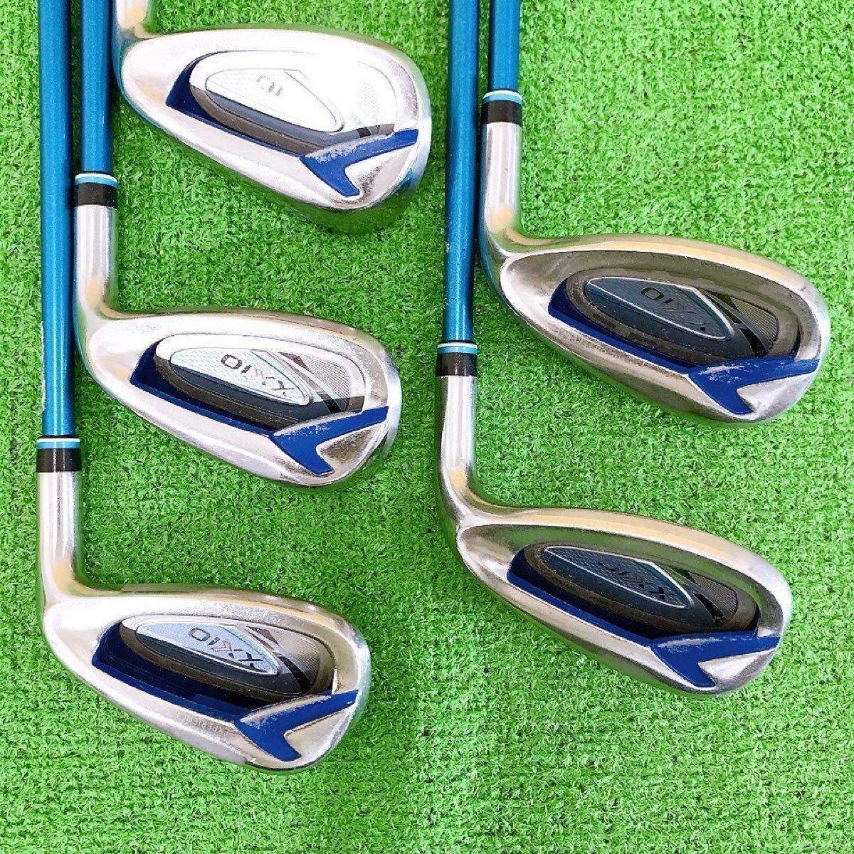 テ28☆ゼクシオ12 5本レディースアイアンセットMP1200L XXIO12 ブルー