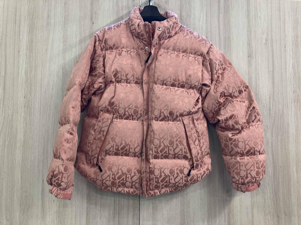 Supreme シュプリーム ダウンジャケット 17AW Fuck Jacquard Puffy