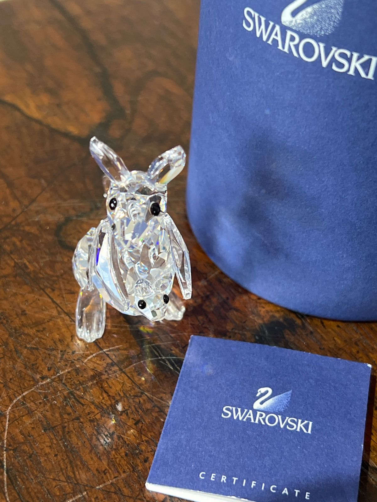 スワロフスキー カンガルーと赤ちゃん