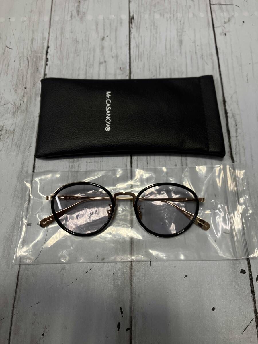 Mr.CASANOVA×ATSUSHI HORIE サングラス STORYTELLER BLACK×GOLD - メルカリ