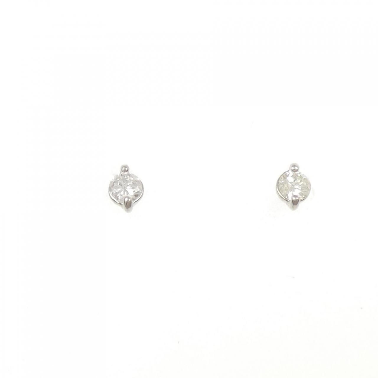 PT900 ダイヤモンド ピアス 0.16CT 【公式通販】
