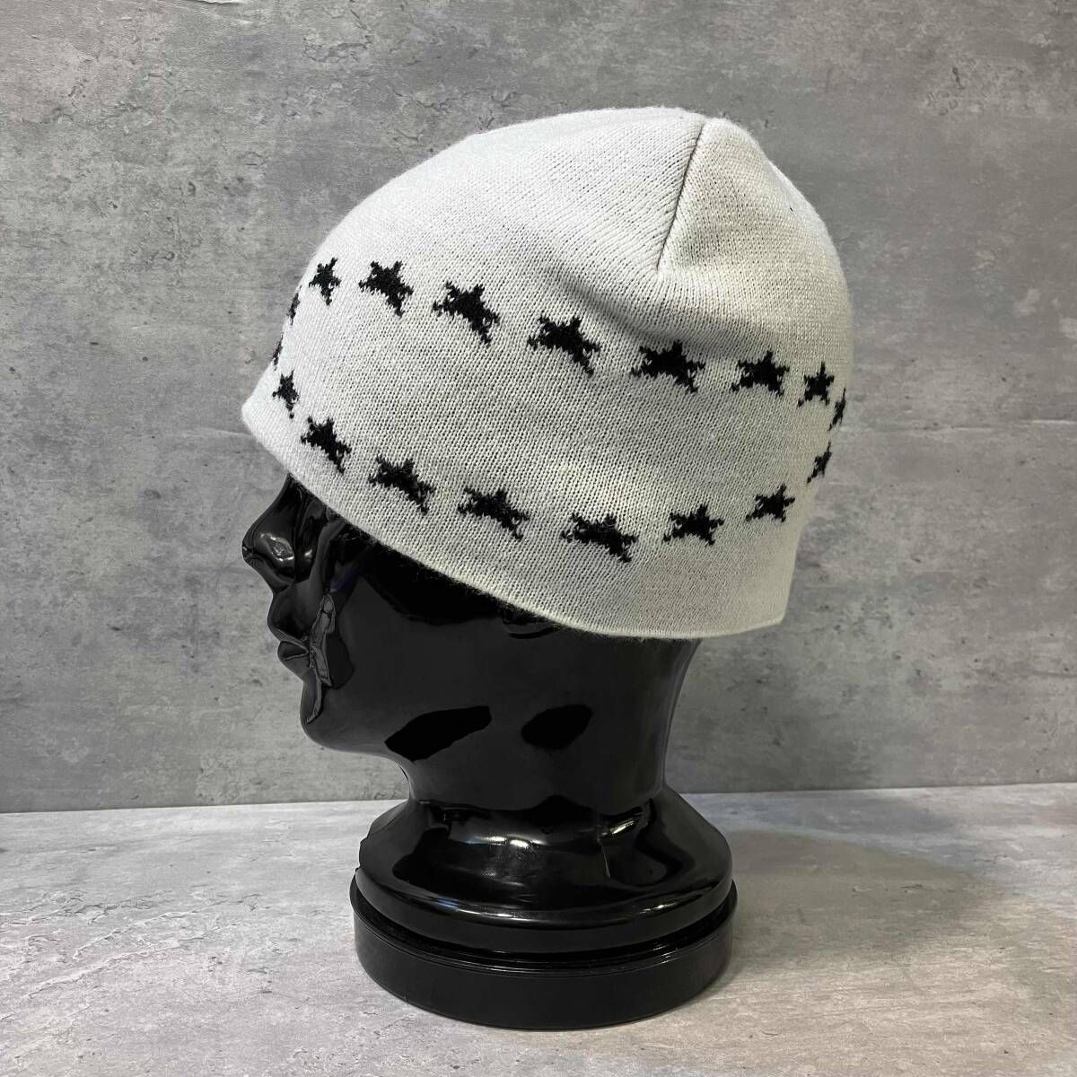 AFB（エーエフビー）の「AFB⁄エーエフビー⁄SINGLE AFB BEANIE WHT