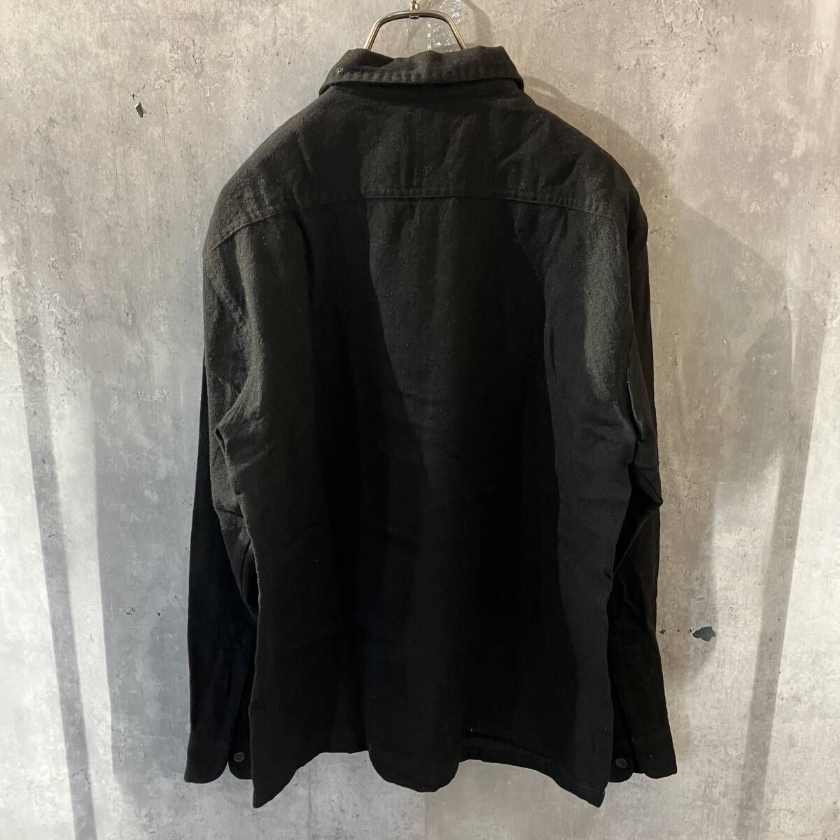 TENDERLOIN 長袖シャツ ウール長袖シャツ 36サイズ ブラック