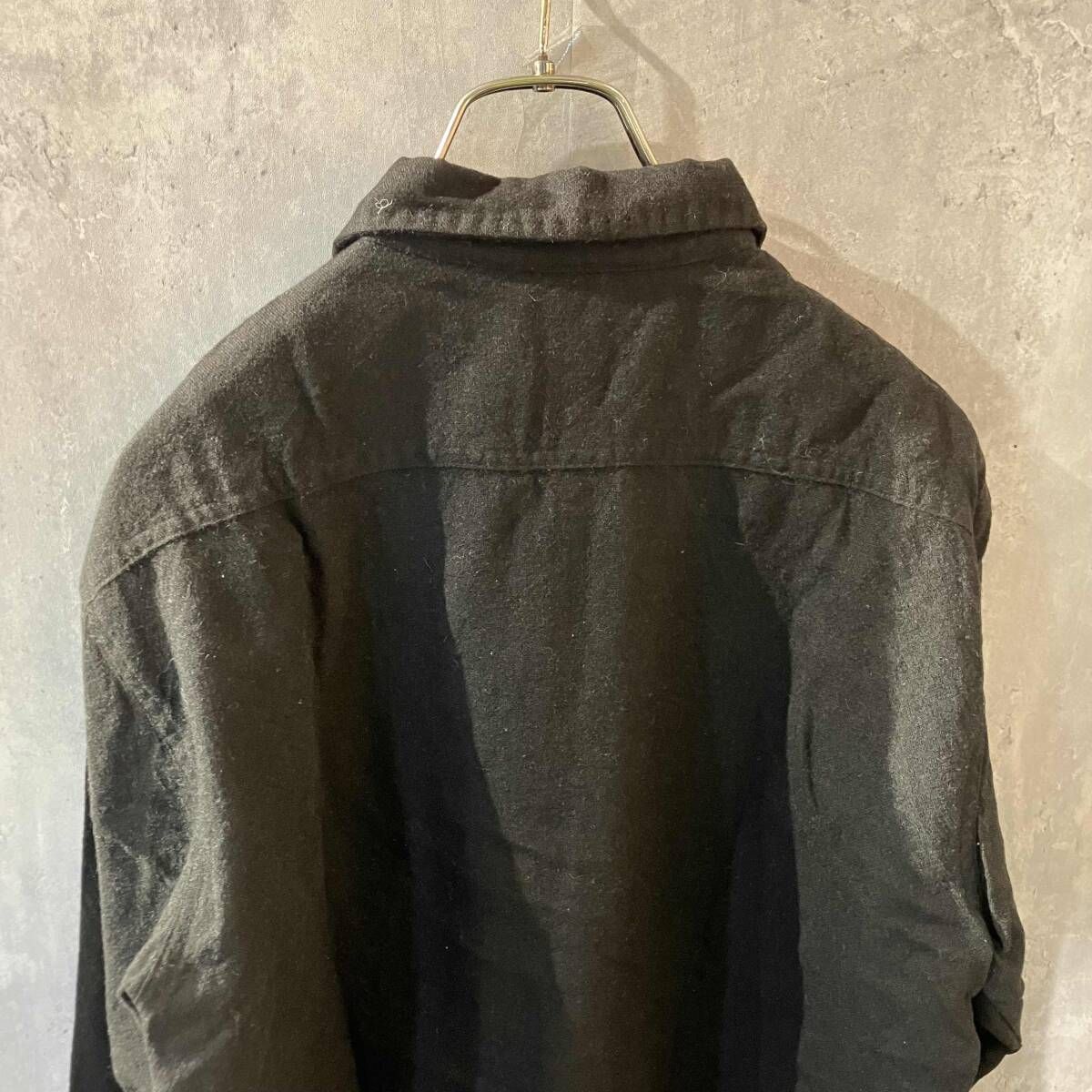 TENDERLOIN 長袖シャツ ウール長袖シャツ 36サイズ ブラック