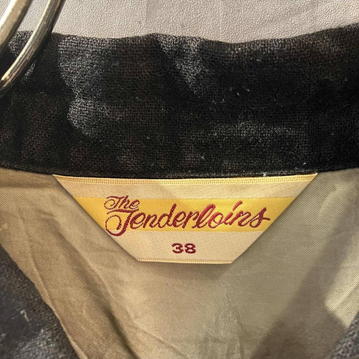 TENDERLOIN 長袖シャツ ウール長袖シャツ 36サイズ ブラック