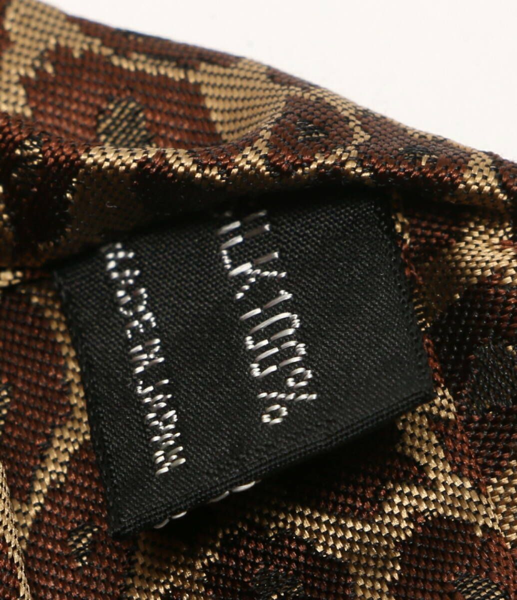 13aw YOHJI YAMAMOTO POUR HOMME レオパードネクタイ ヨウジヤマモト