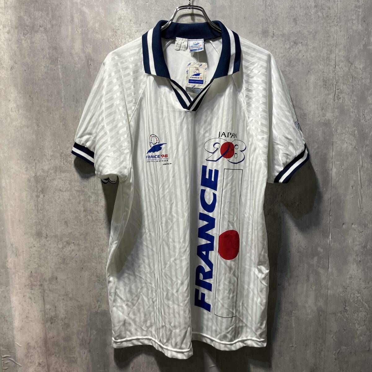 ジダン フランス代表 0 ユニフォーム 1998年 ホームユニフォー BNWT