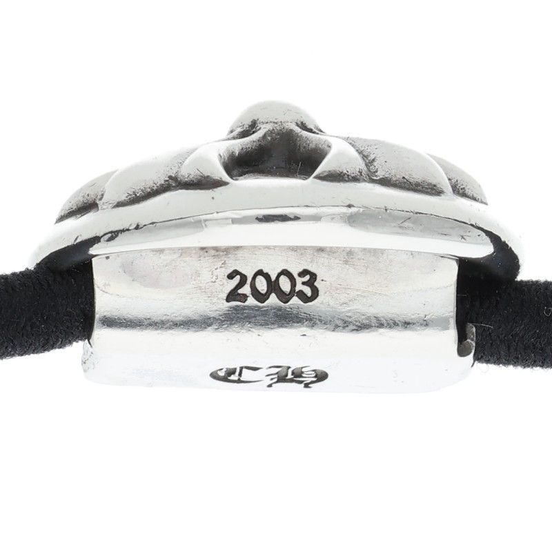 クロムハーツ HAIRBAND/クロスボールボタンヘアゴム オールドシルバー